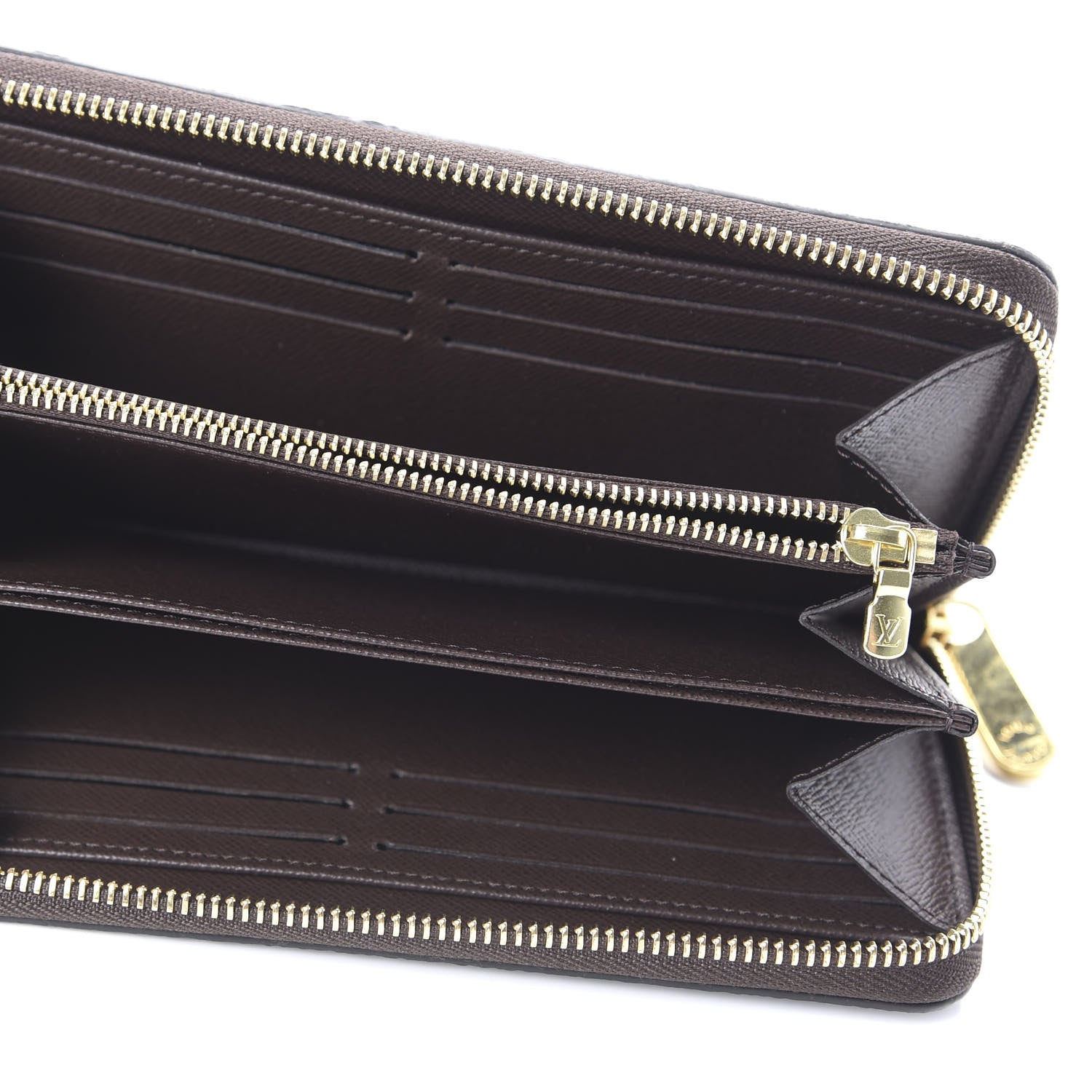 Louis Vuitton Damier Ebene Zippy Wallet 5 of 10