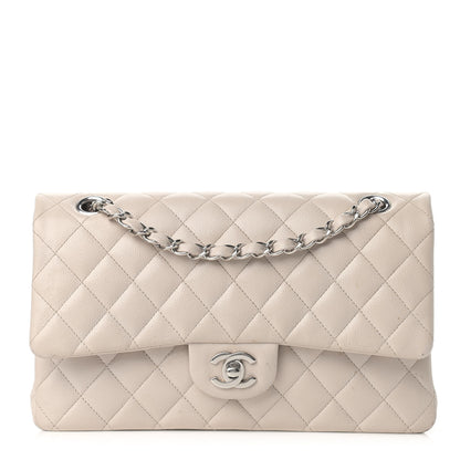 Chanel Caviar Quilted Medium Double Flap Ivory 1 of 12