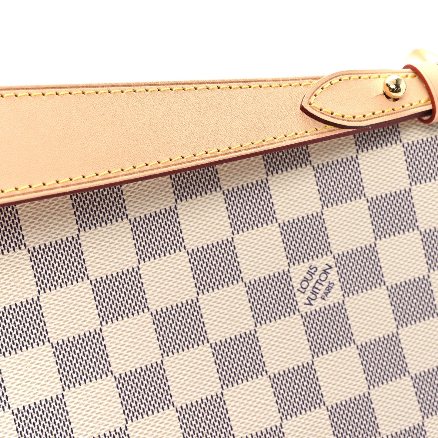 Damier Azur Graceful PM Rose Ballerine
