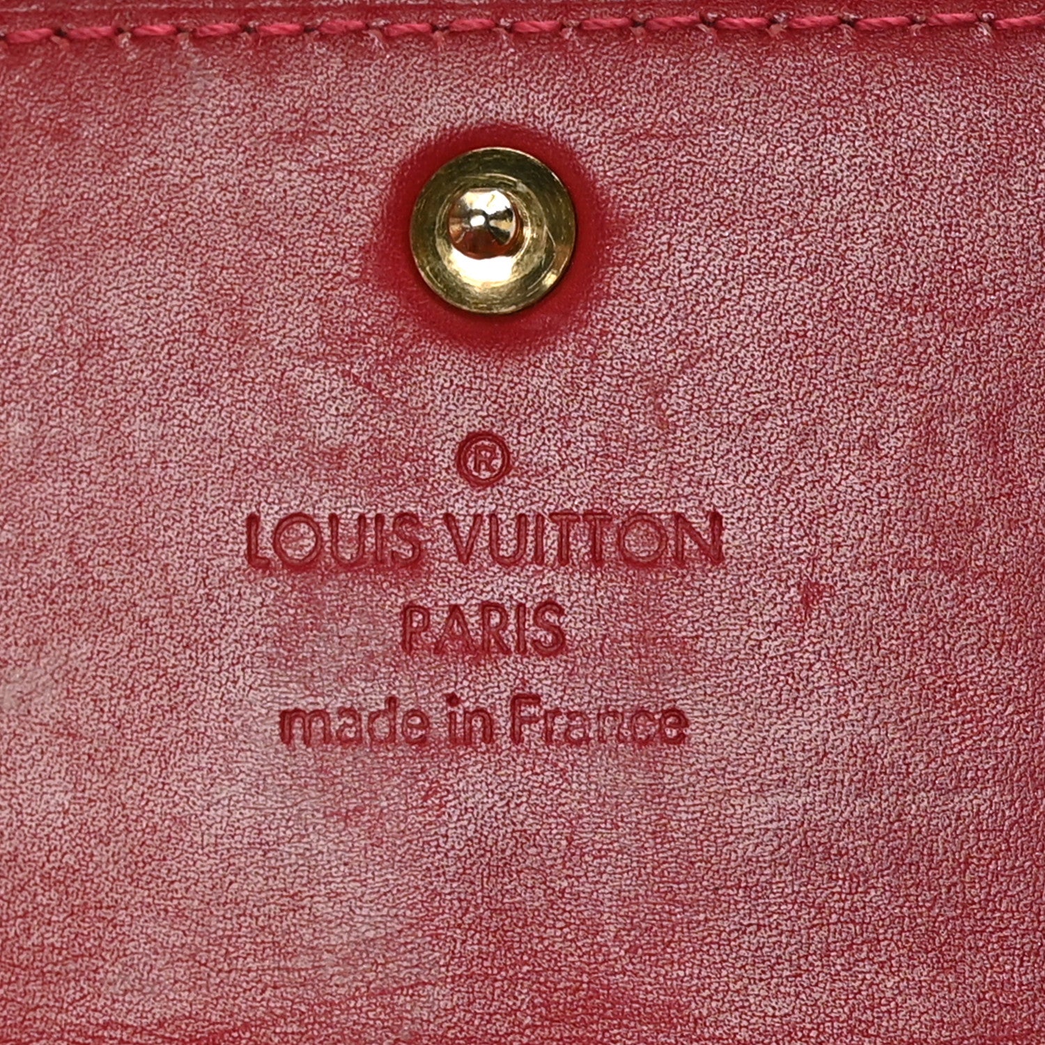 Louis Vuitton Vernis Sarah Wallet Pomme D'Amour 7 of 7