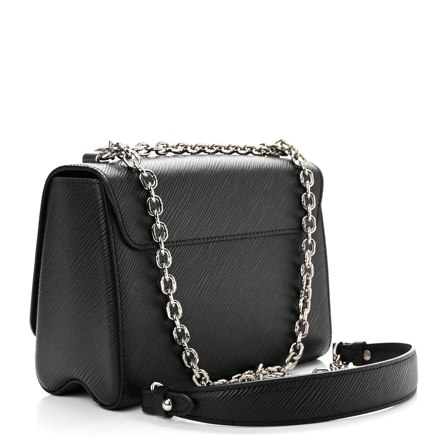 Louis Vuitton Epi Twist Shoulder Bag MM Black 3 of 9