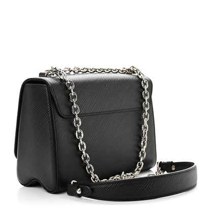 Louis Vuitton Epi Twist Shoulder Bag MM Black 3 of 9