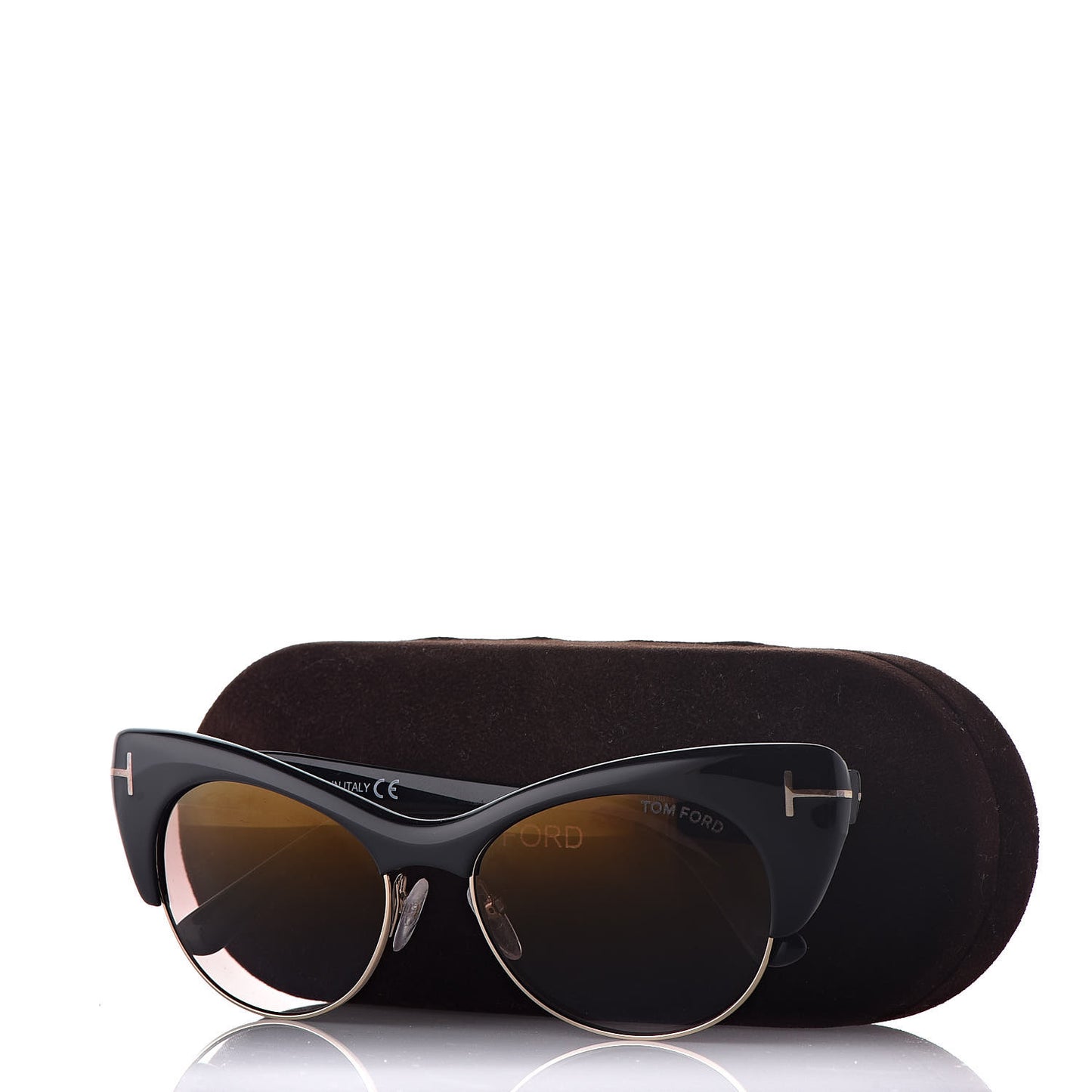 Lola Cat Eye Sunglasses TF387 Black