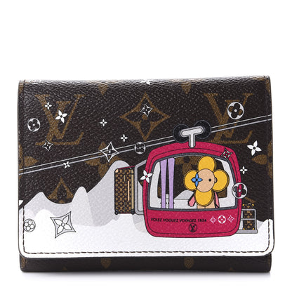 Louis Vuitton Monogram 2019 Christmas Animation Victorine Wallet Fuchsia 1 of 10