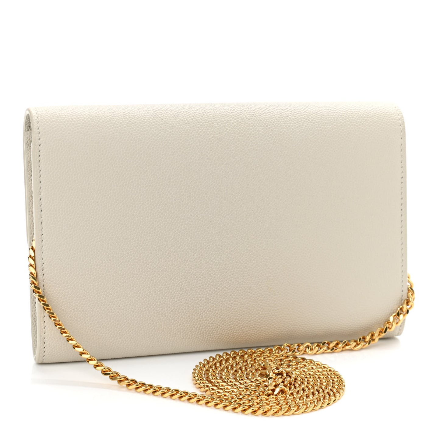 Grain De Poudre Monogram Uptown Chain Wallet Crema Soft
