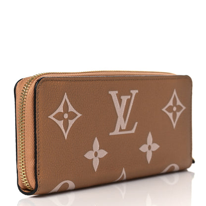 Louis Vuitton Empreinte Monogram Giant Clemence Wallet Arizona Creme 3 of 8
