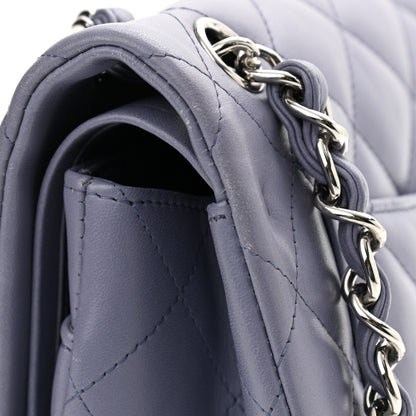 Chanel Lambskin Quilted Jumbo Double Flap Light Purple 13 of 14