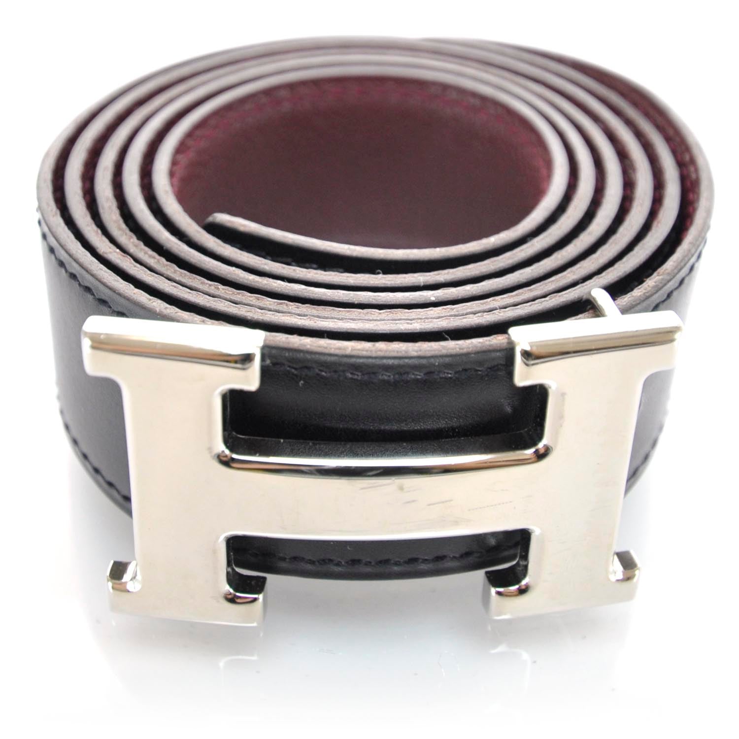 Hermes Box Togo Reversible H Belt 100 2 of 6