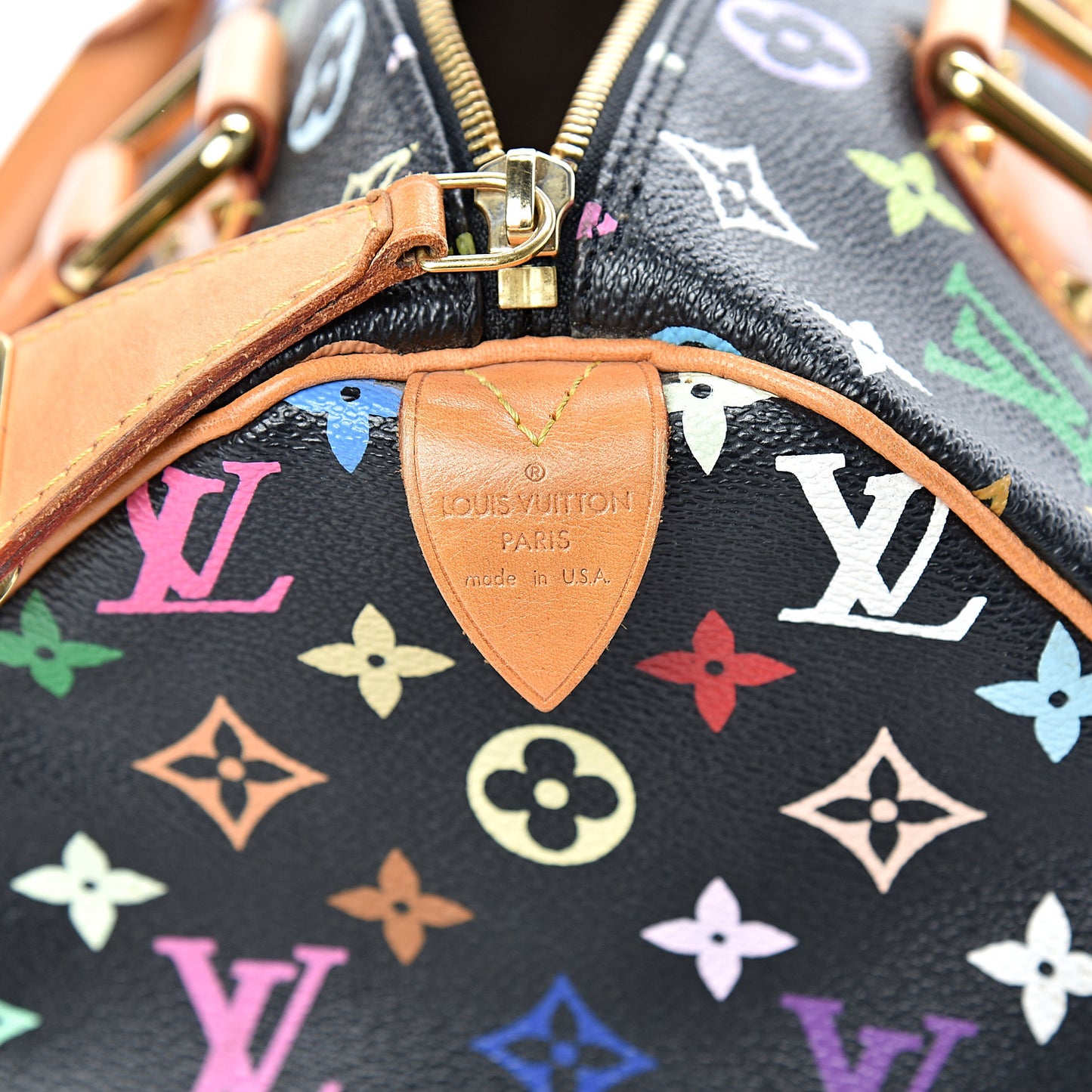 Monogram Multicolor Speedy 30 Black