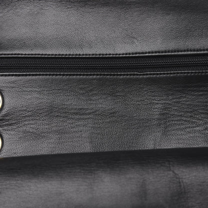 Chanel Lambskin Quilted Small Double Flap Black 12 of 15