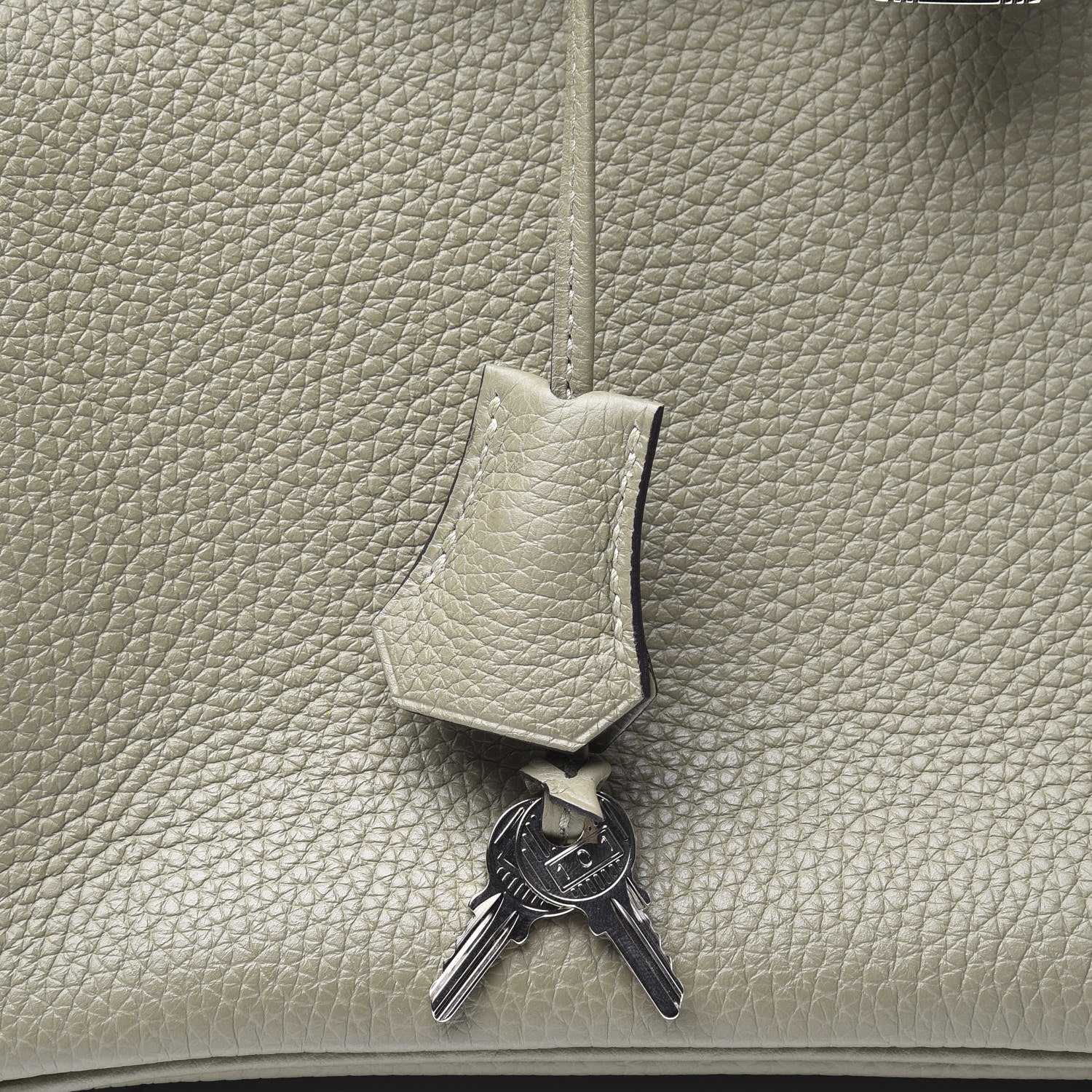 Hermes Taurillon Clemence Birkin 30 Sauge 9 of 11