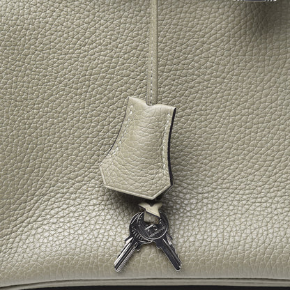 Hermes Taurillon Clemence Birkin 30 Sauge 9 of 11