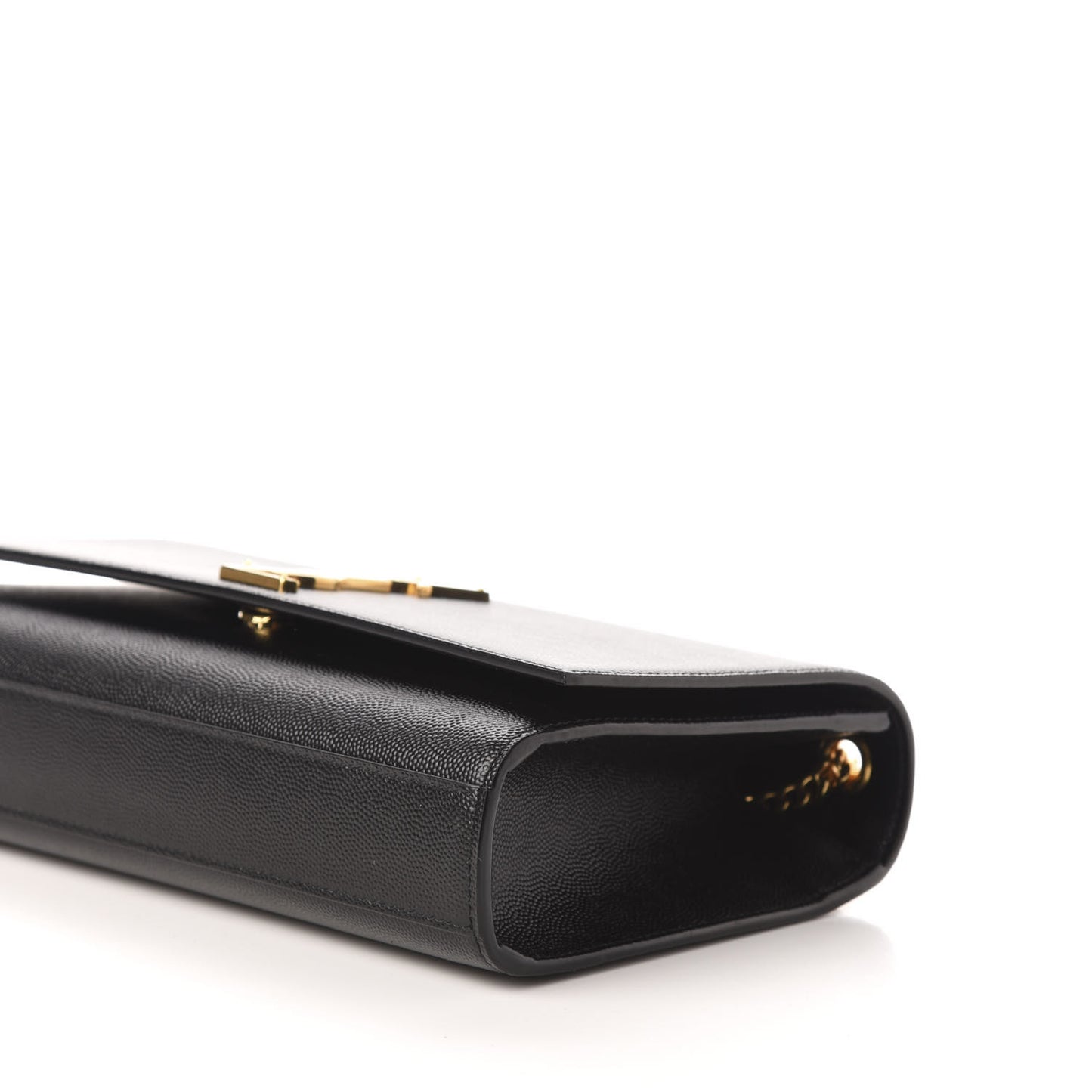 Grain De Poudre Medium Classic Monogram Kate Satchel Black