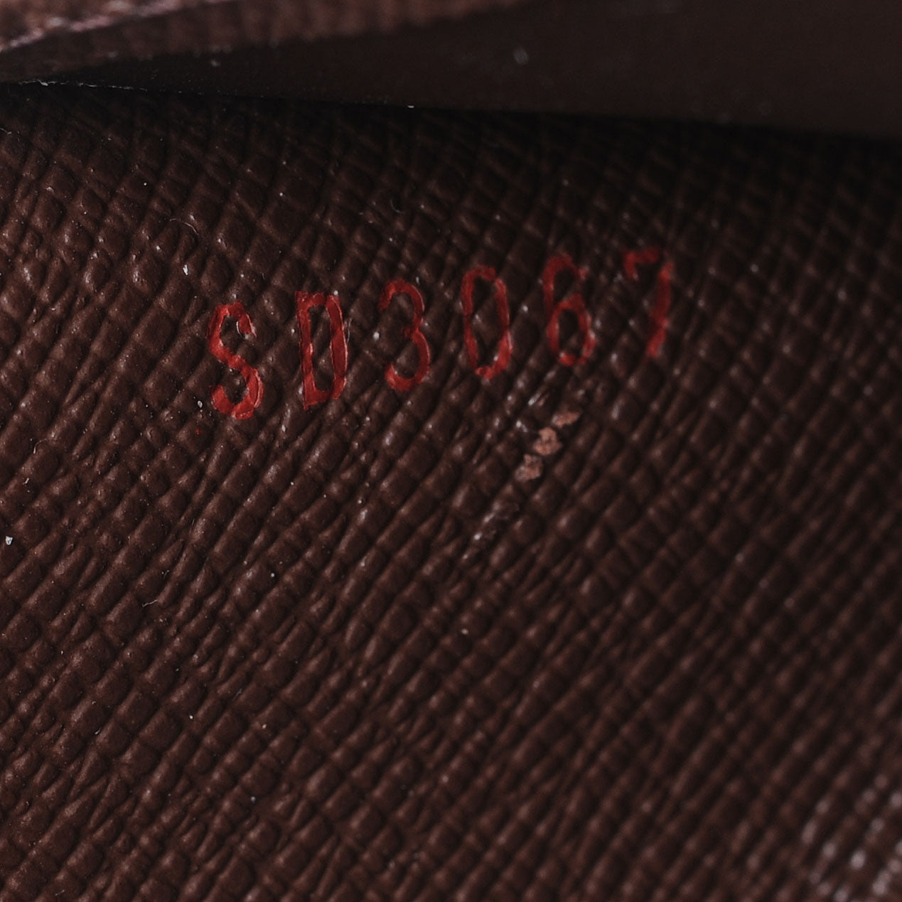 Damier Ebene Sarah Wallet