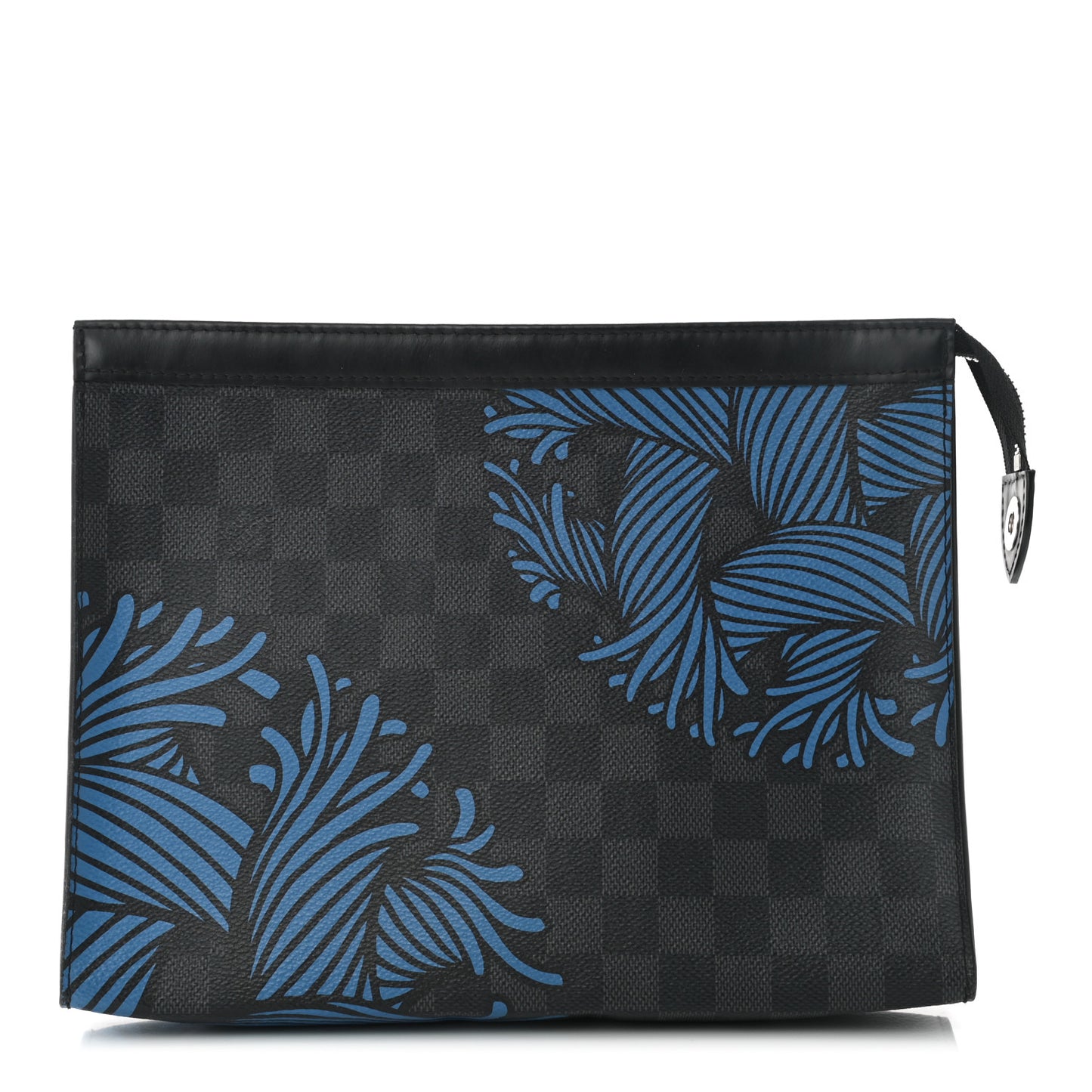 Damier Graphite Rope Pochette Voyage Blue
