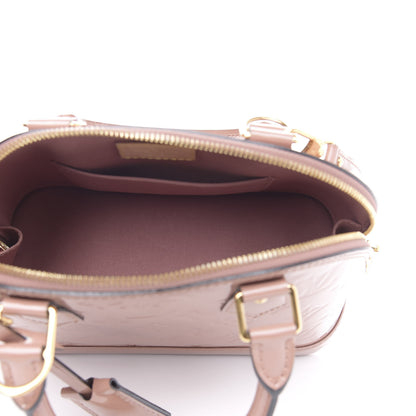 Louis Vuitton Vernis Alma BB Rose Velours 5 of 9