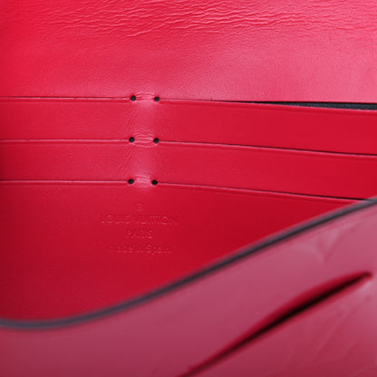Louis Vuitton Vernis Jeanne Wallet Hot Pink 6 of 6