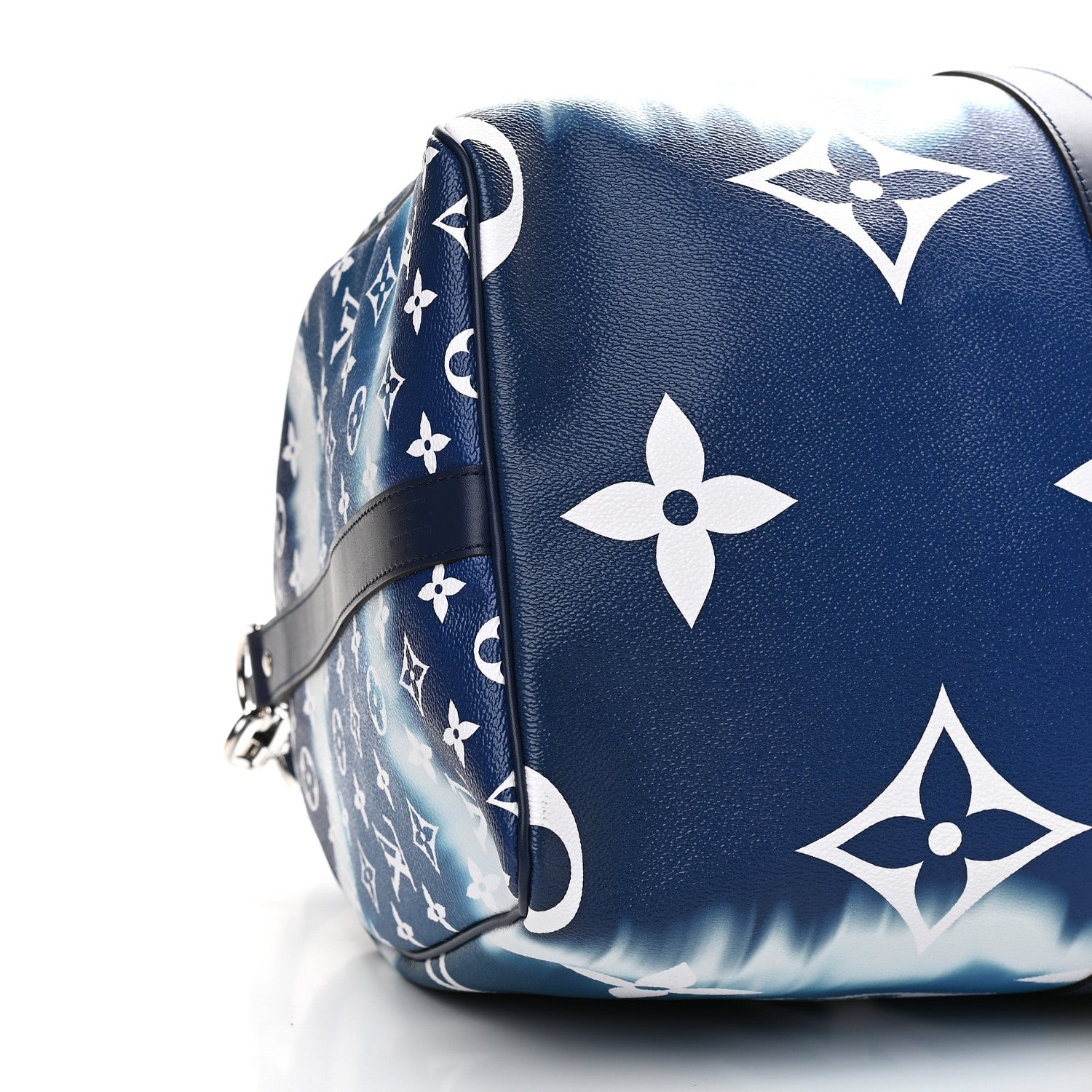 Louis Vuitton Monogram Escale Keepall Bandouliere 50 Blue 8 of 9