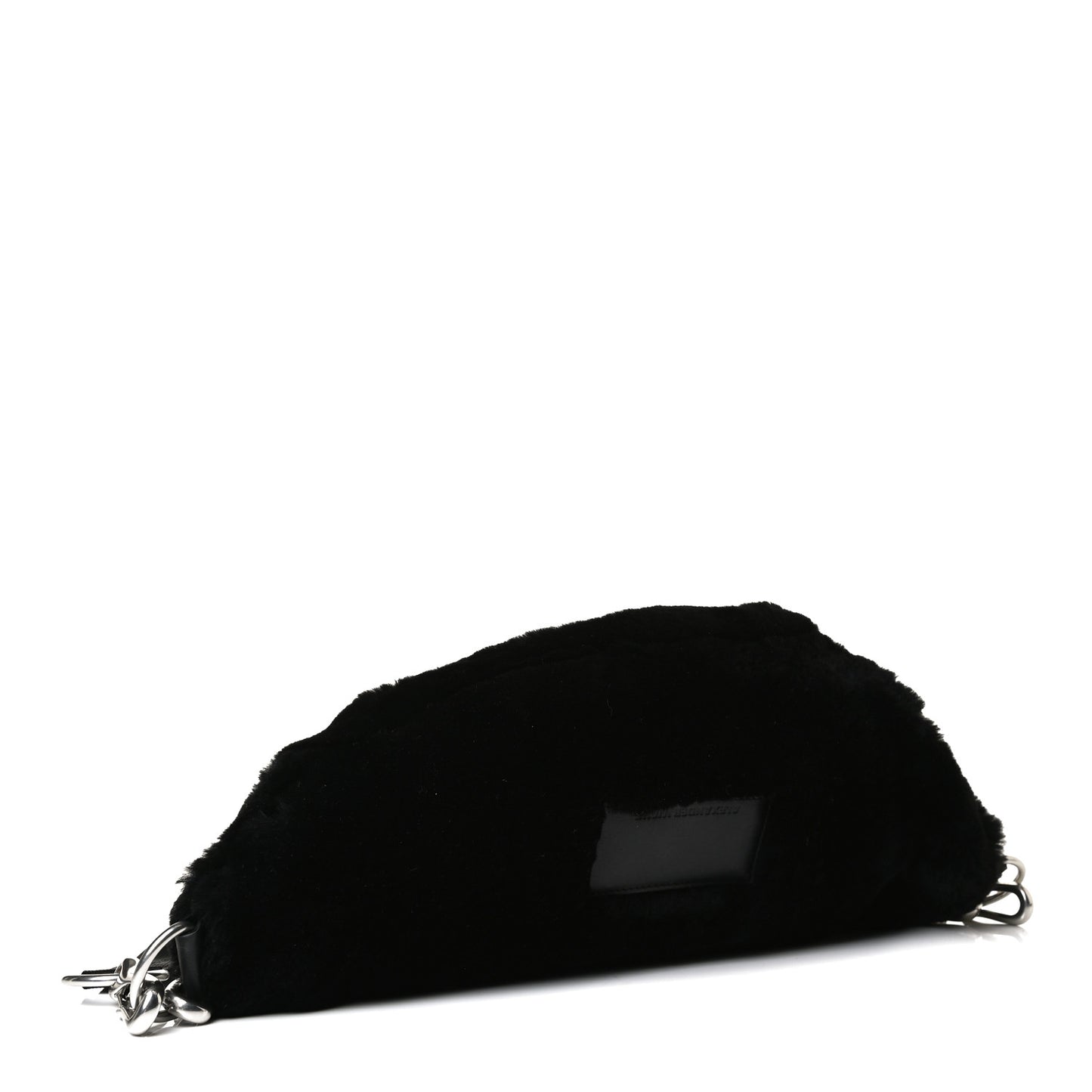 Mink Fur Attica Belt Bag Black