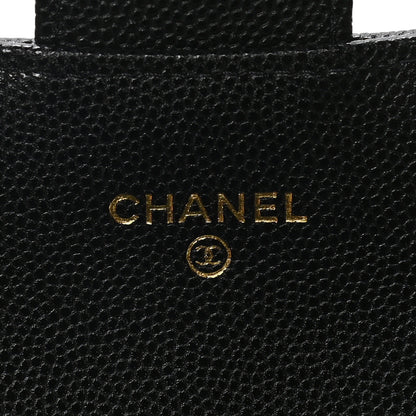 Chanel Caviar Quilted Phone Holder Wallet on Removable Chain Black 5 of 7