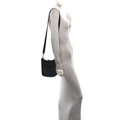 Hermes Taurillon Clemence Evelyne TPM Black 2 of 11