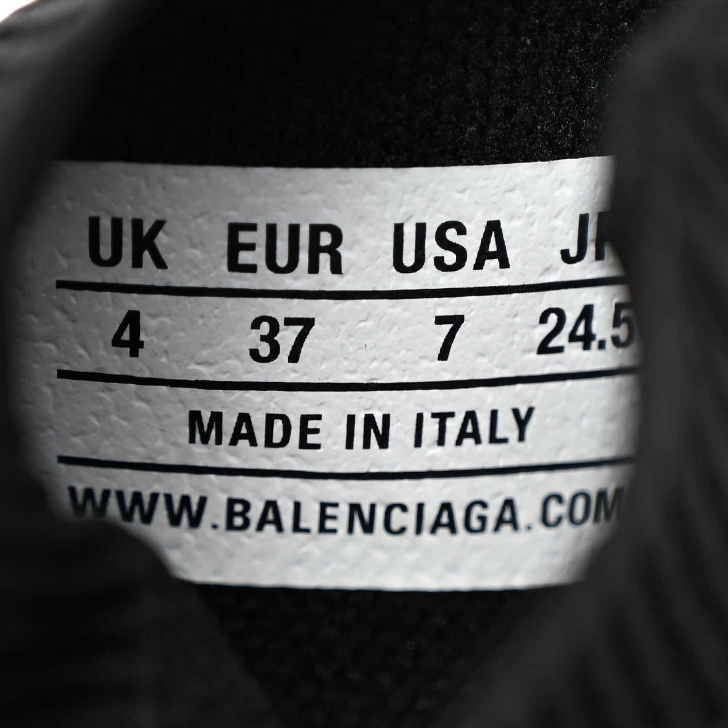 Balenciaga Technical 3D Recycled Knit Womens Speed 2.0 Sneakers 37 Monocolor Black 8 of 9