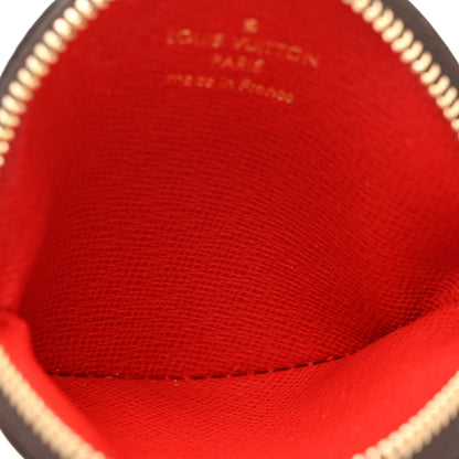 Louis Vuitton Monogram 2020 Christmas Animation Bumper Cars Round Coin Purse Coquelicot 5 of 7