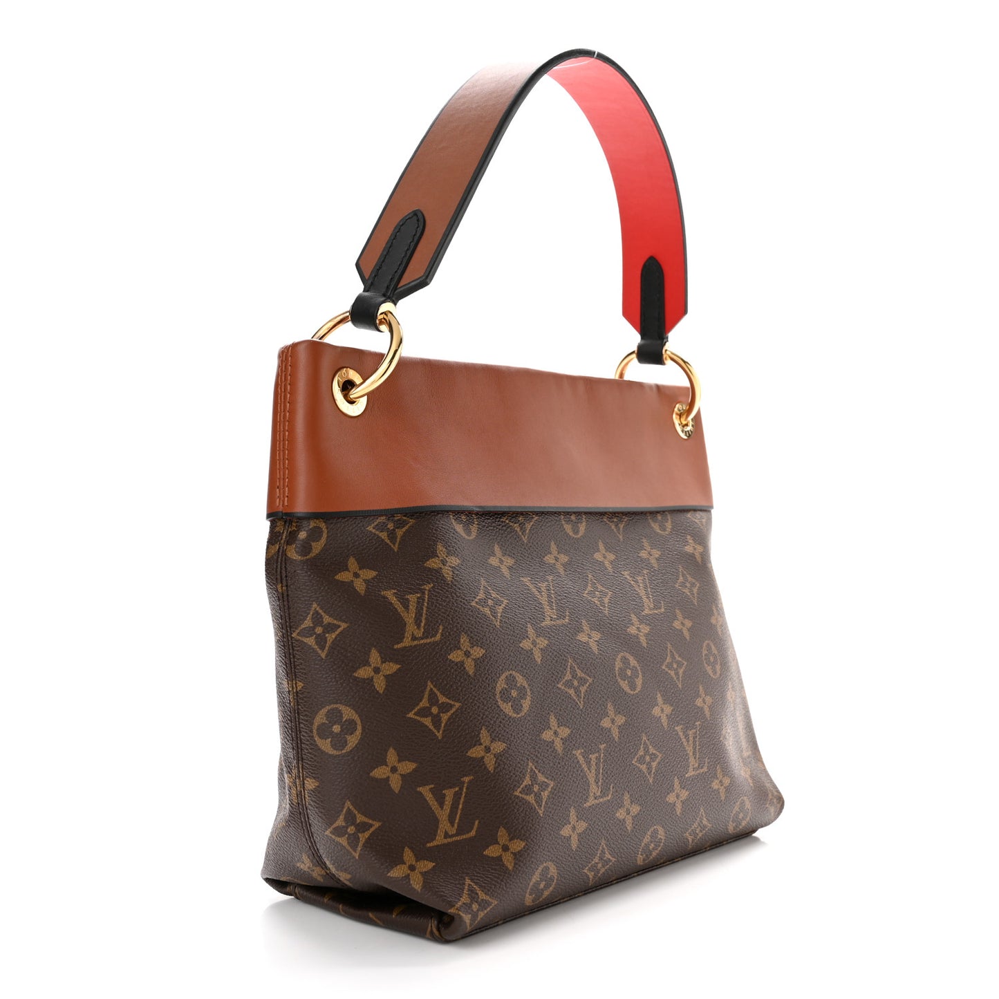 Monogram Tuileries Besace Caramel Rouge