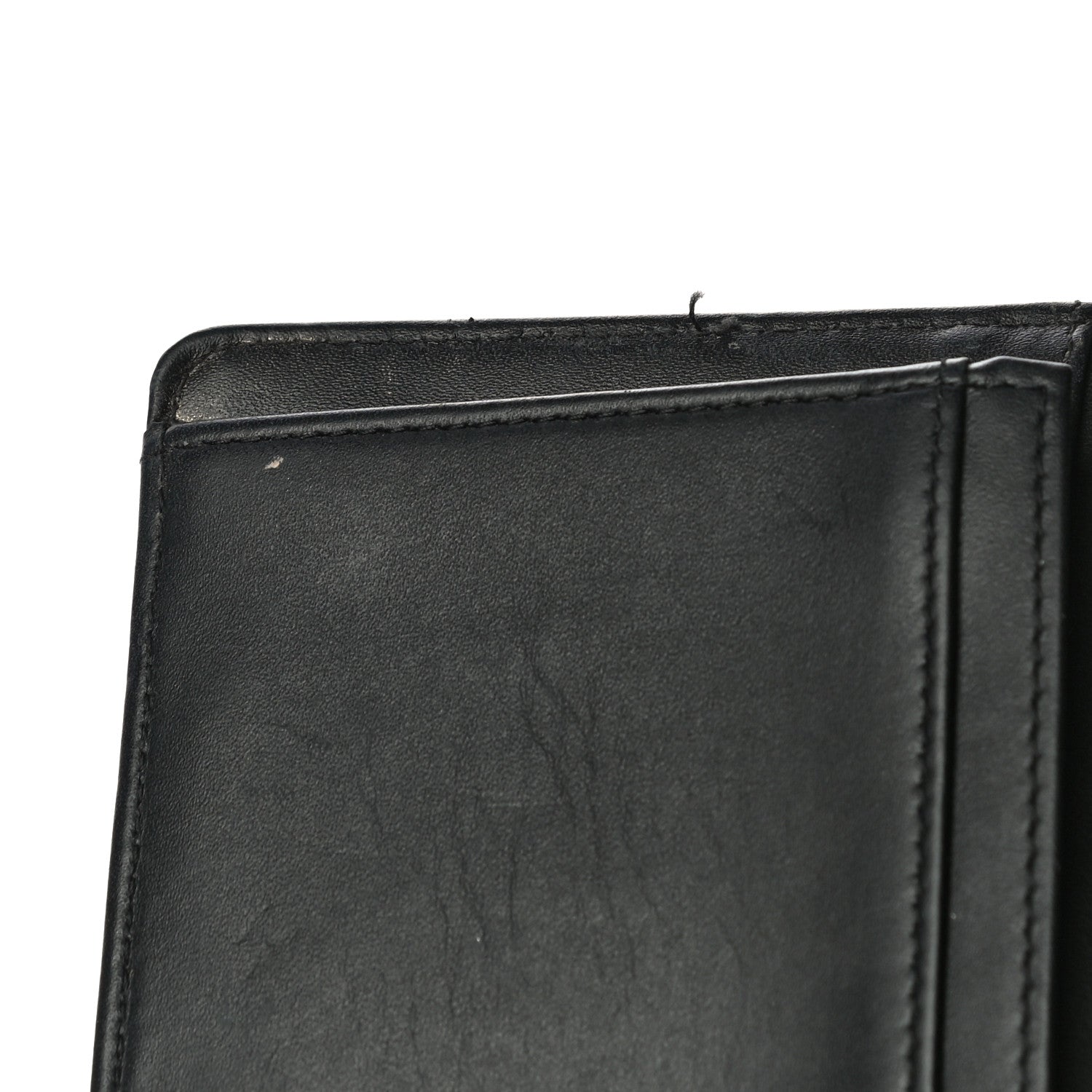 Chanel Patent Calfskin Quilted Boy Yen Wallet Black 12 of 15