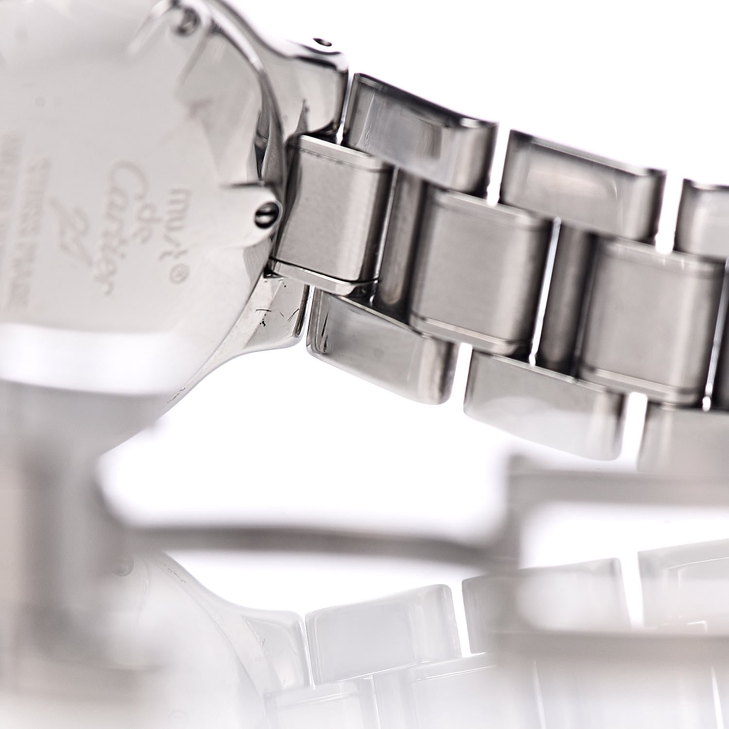 Cartier Stainless Steel 28mm Must De 21 Quartz Watch 6 of 9