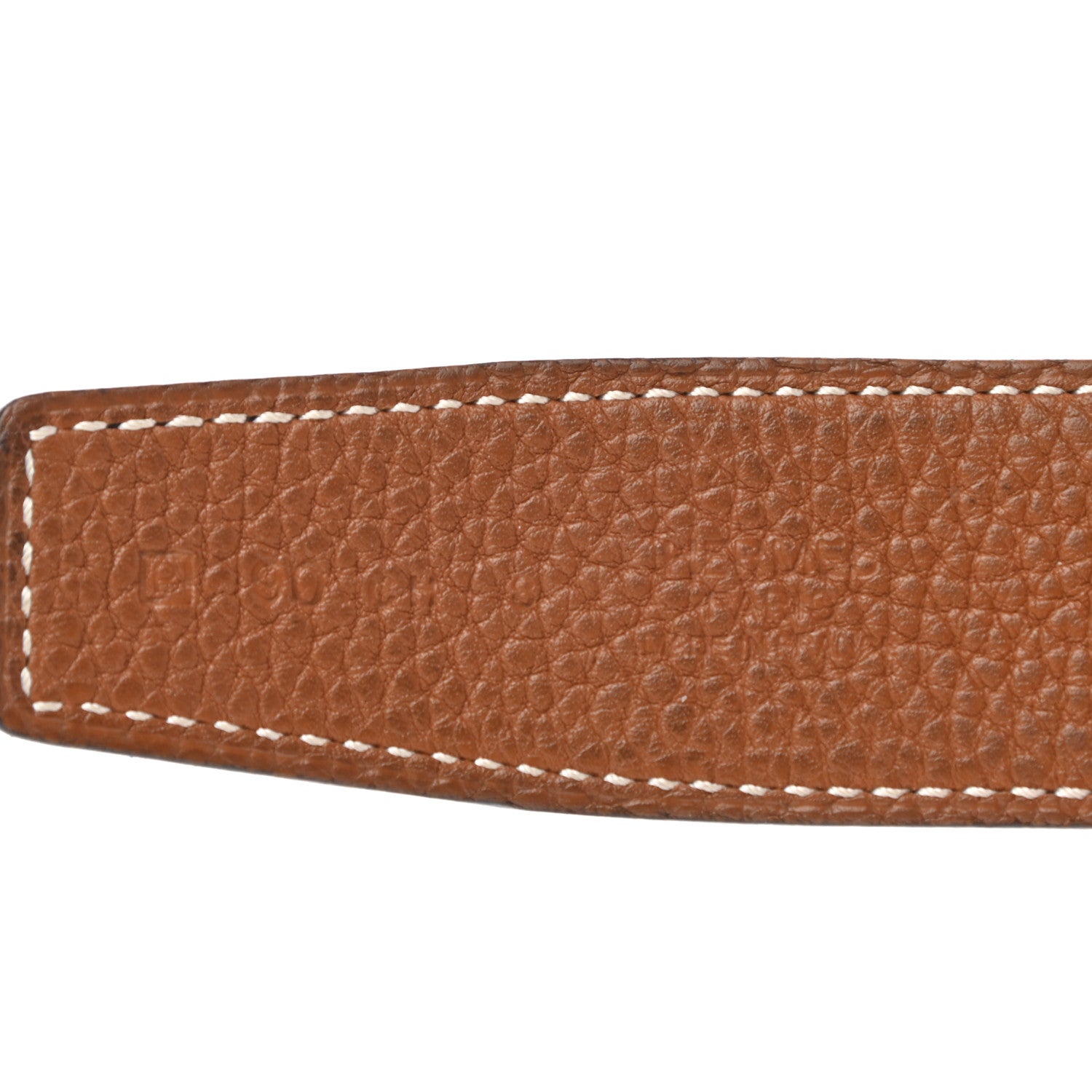 Hermes Swift Togo 32mm H Belt 90 Black Gold 5 of 6