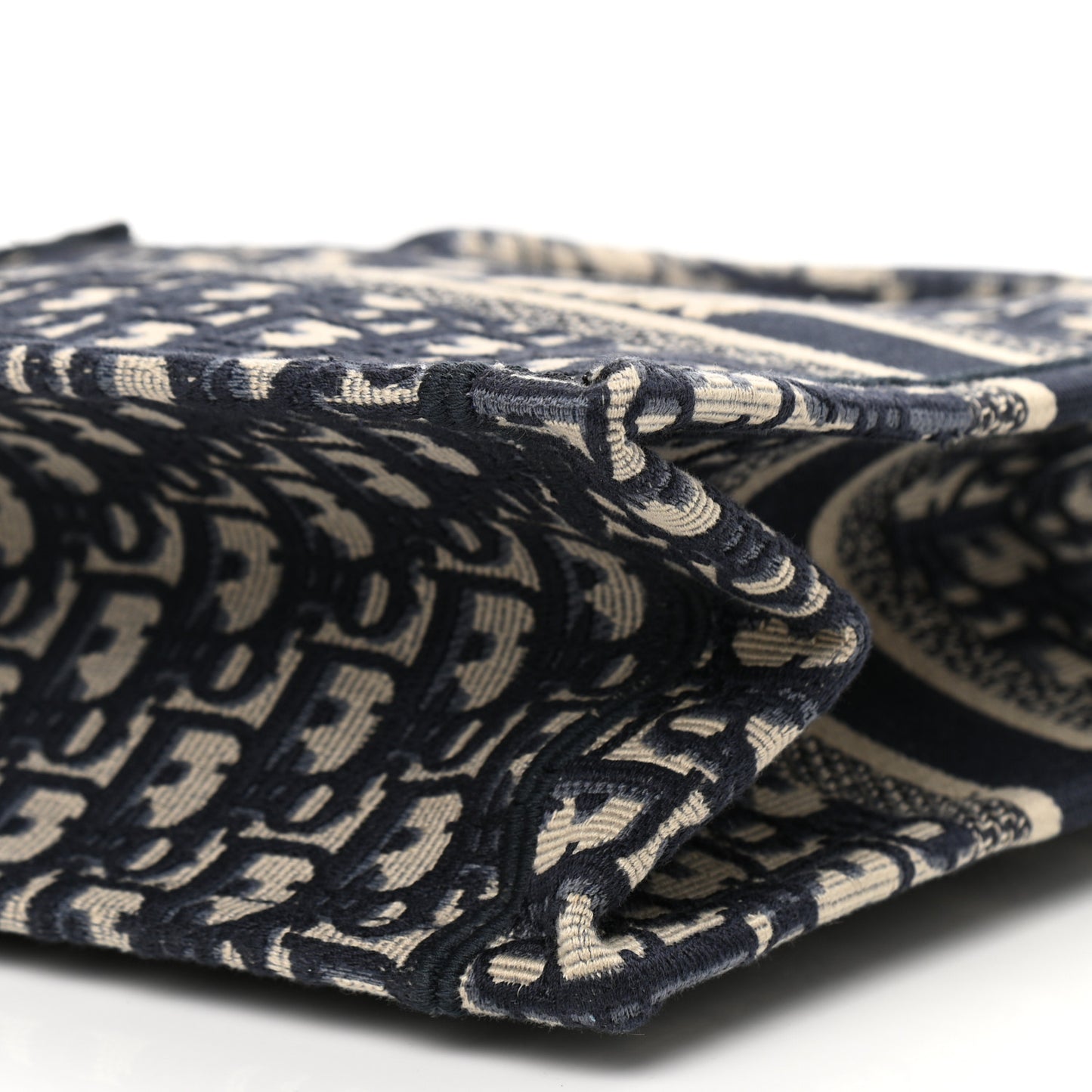 Oblique Small Book Tote Blue Multicolor