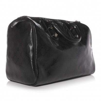 Gucci Imprime Monogram Medium Joy Stud Boston Black 3 of 9