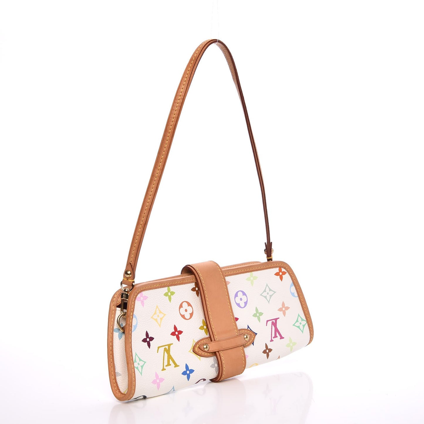 Monogram Multicolor Shirley White