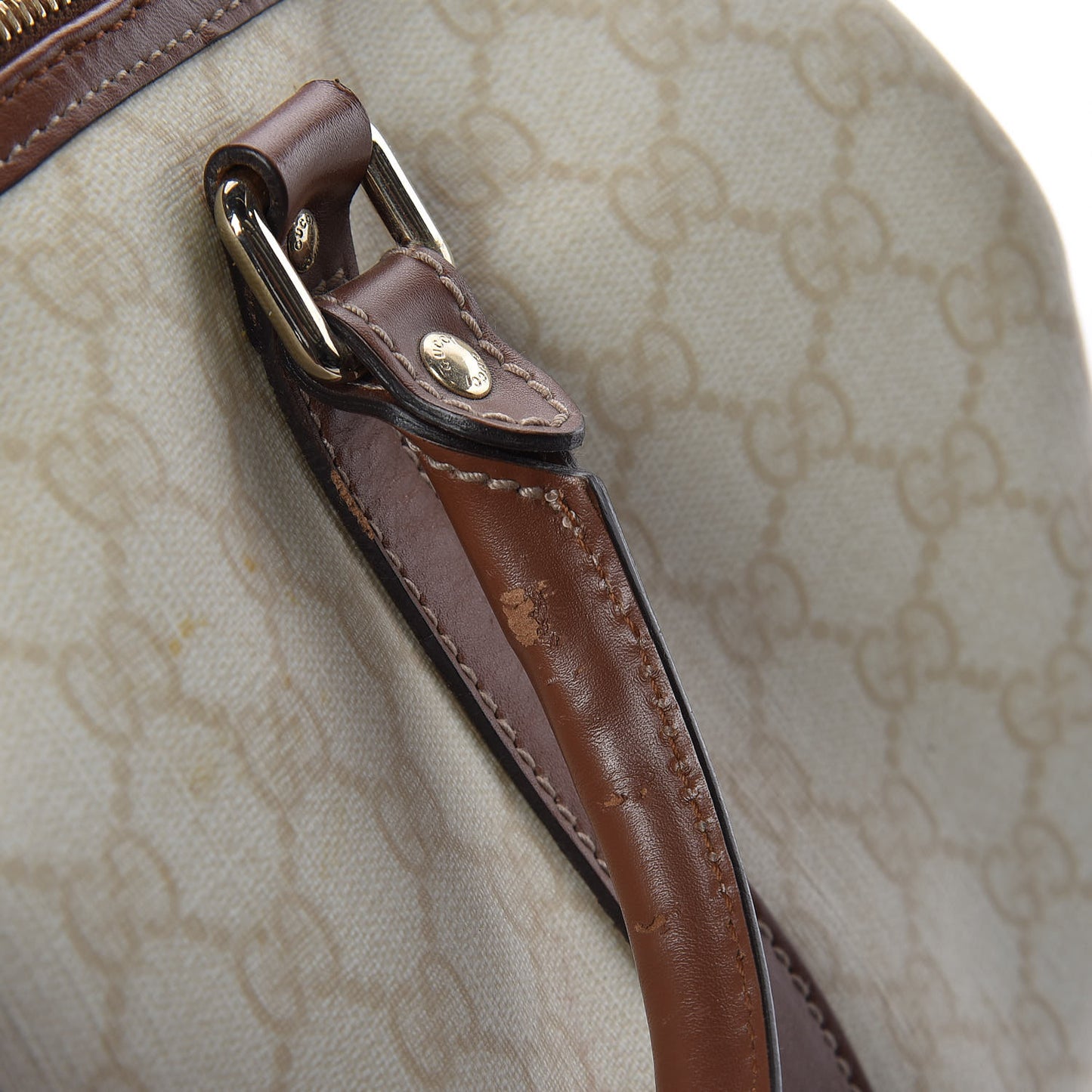 GG Plus Monogram Medium Joy Boston Tan