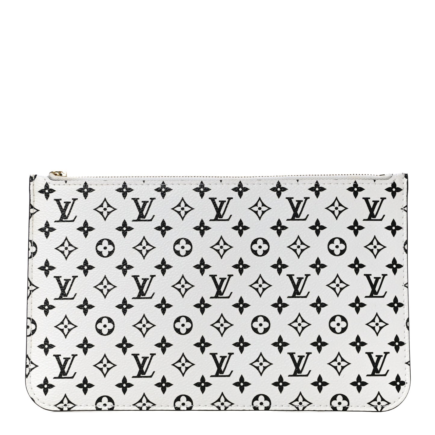 Monogram Giant Neverfull MM GM Pochette White