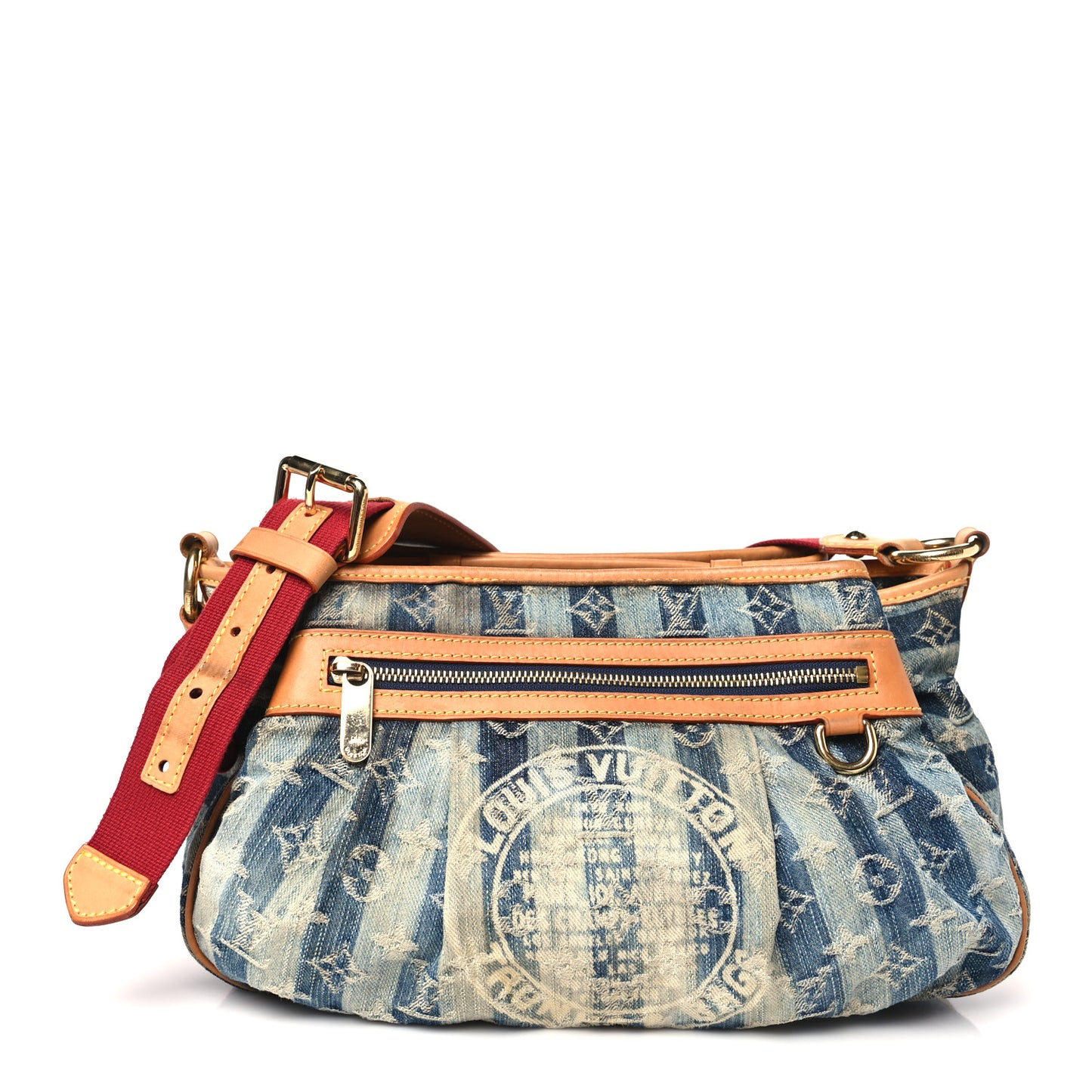 Denim Raye Porte Epaule MM