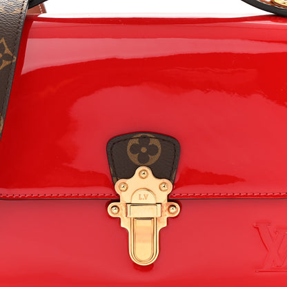 Louis Vuitton Patent Calfskin Monogram Cherrywood BB Scarlet 8 of 10
