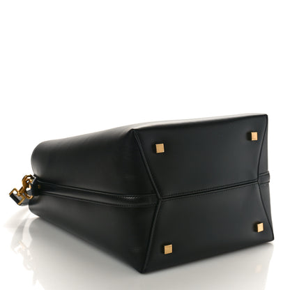 Saint Laurent Smooth Shiny Calfskin Monogram Le 37 Bucket Bag Black 5 of 10