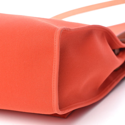 Hermes Vache Hunter Toile Herbag Zip 31 PM Bougainvillea 13 of 16