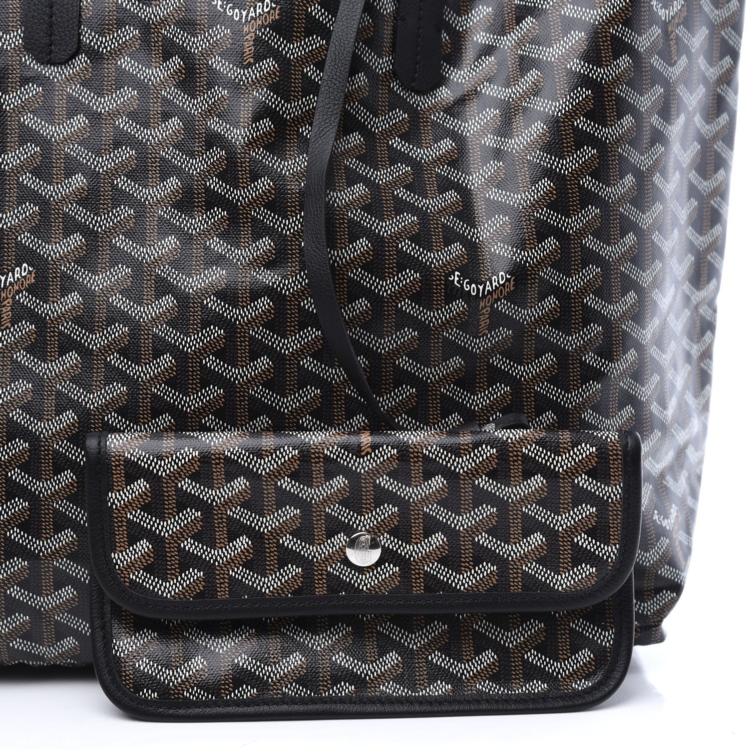 Goyard Goyardine Saint Louis PM Black 5 of 9