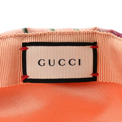 Gucci Silk Blooms Baseball Hat M Pink 8 of 10
