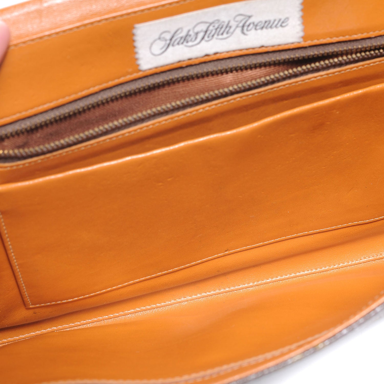 Louis Vuitton Monogram Vintage Saks Clutch 6 of 6