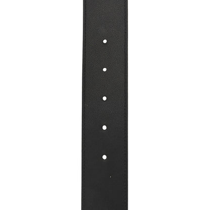 Gucci Moon Calfskin Pearl Double G 40mm Belt 90 36 Black Cream 4 of 5