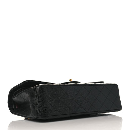 Chanel Caviar Quilted Medium Double Flap Black 4 of 9