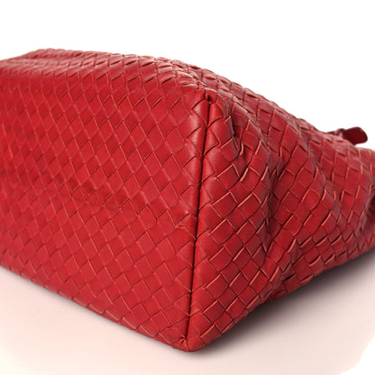 Bottega Veneta Nappa Intrecciato Medium Garda Bag Red 9 of 10