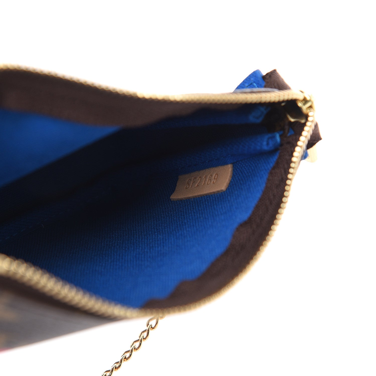 Louis Vuitton Monogram 2019 Christmas Animation Mini Venice Pochette Accessories Blue 6 of 8