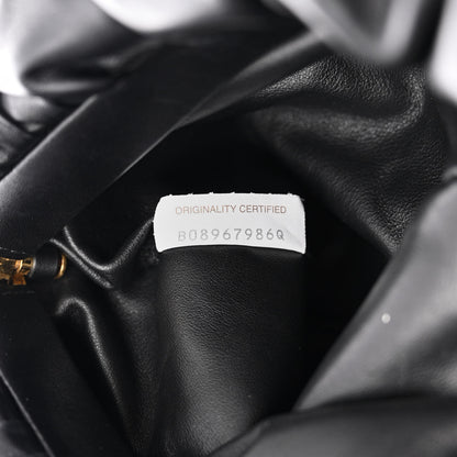 Bottega Veneta Calfskin The Pouch Chain Black 7 of 13