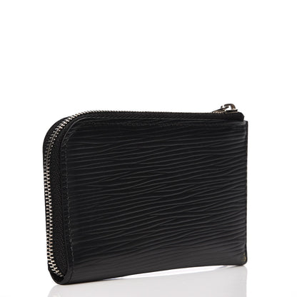 Louis Vuitton Epi Coin Purse Black 13 of 20