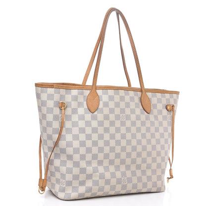 Louis Vuitton Damier Azur Neverfull MM 3 of 19